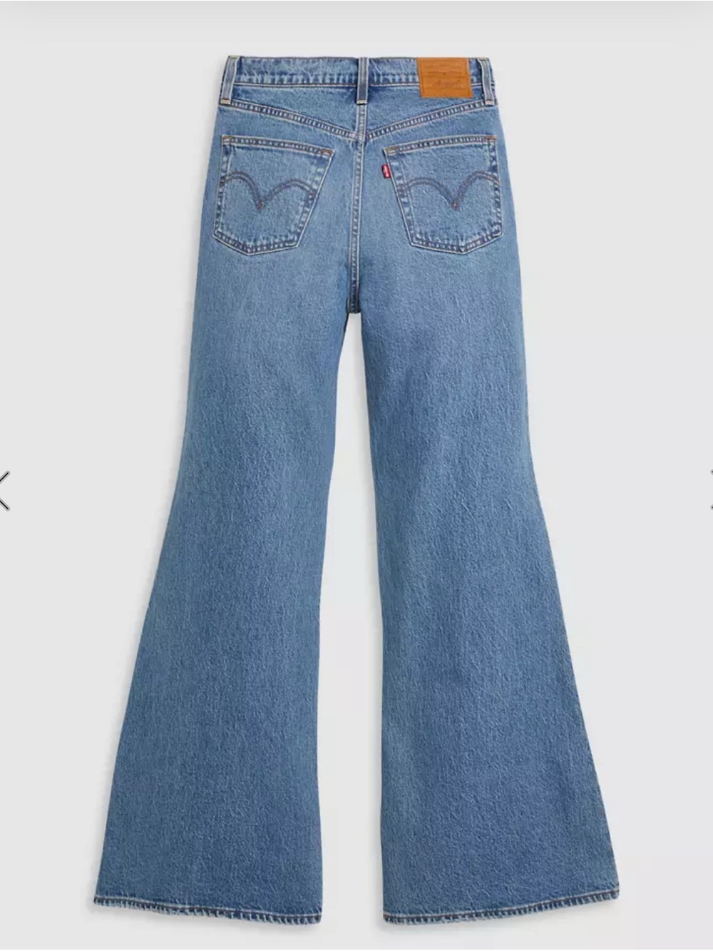 Levi's Light Blue High-Rise bell-Leg Jeans Ribcage Bell Women's Jeans by